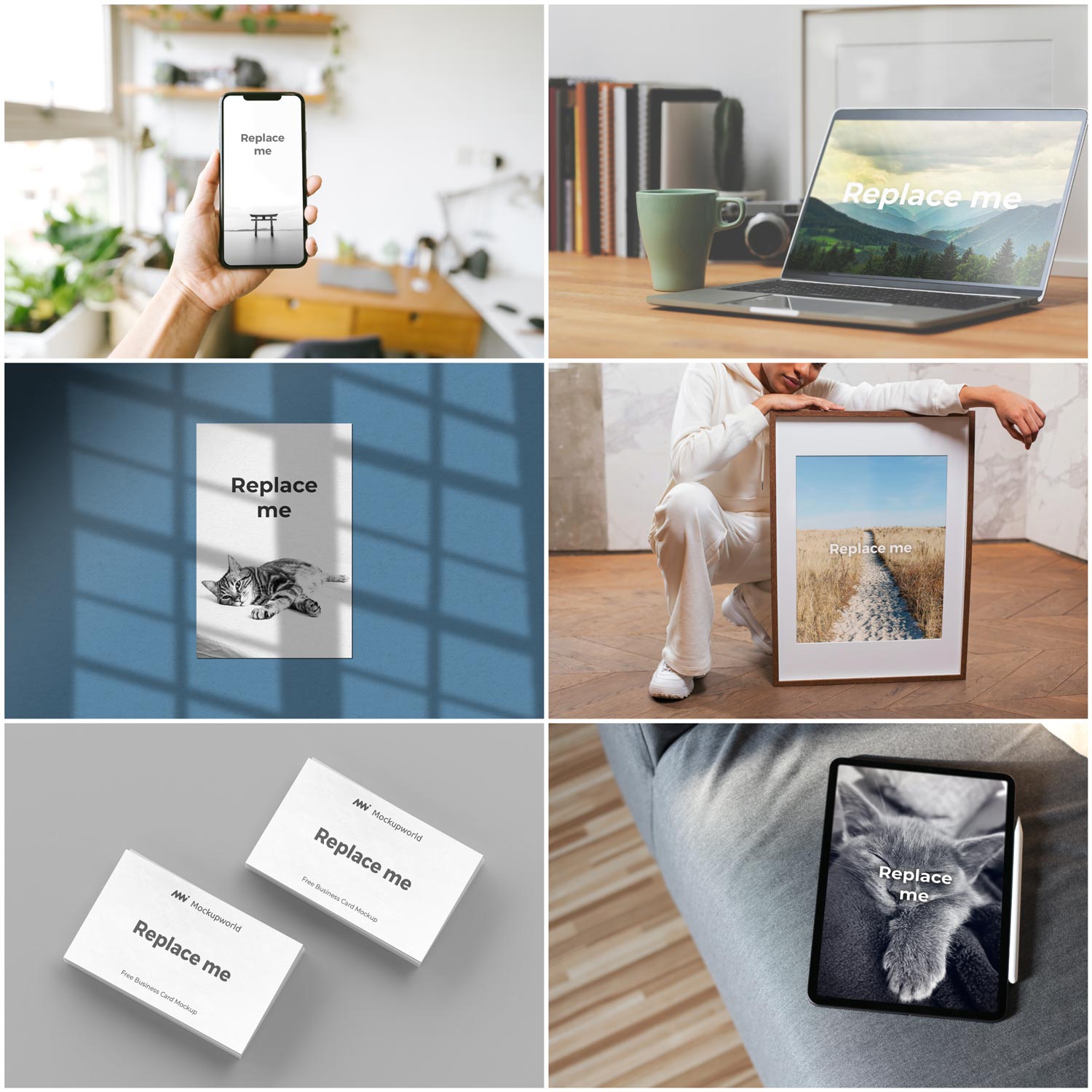 Free Mockup Bundle